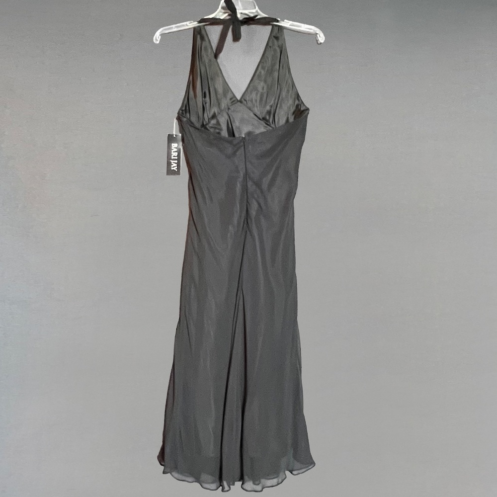 Black Halter Maxi Dress - Picture 5 of 10